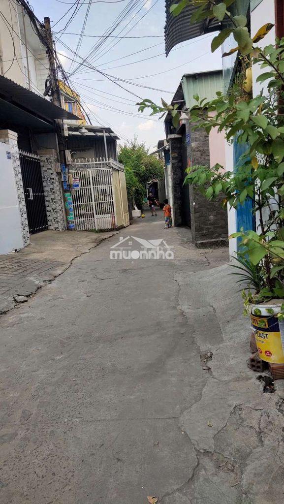 Cho thuê nhà giá rẻ, hẻm bagac, 3tr1/ tháng - 2
