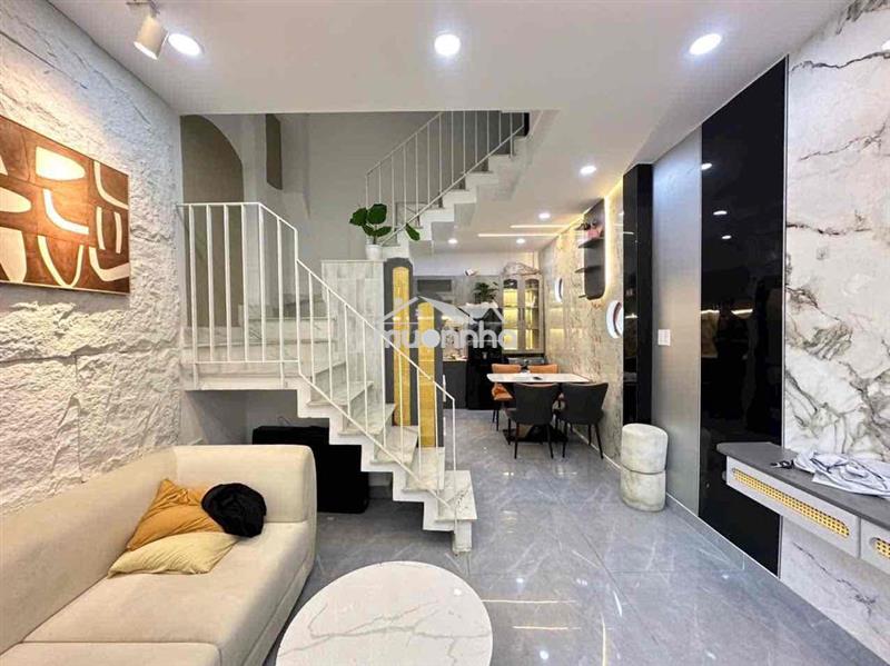 Cho thuê nhà 2pn 2wc full nội thất gần hxh - nguyễn thái sơn