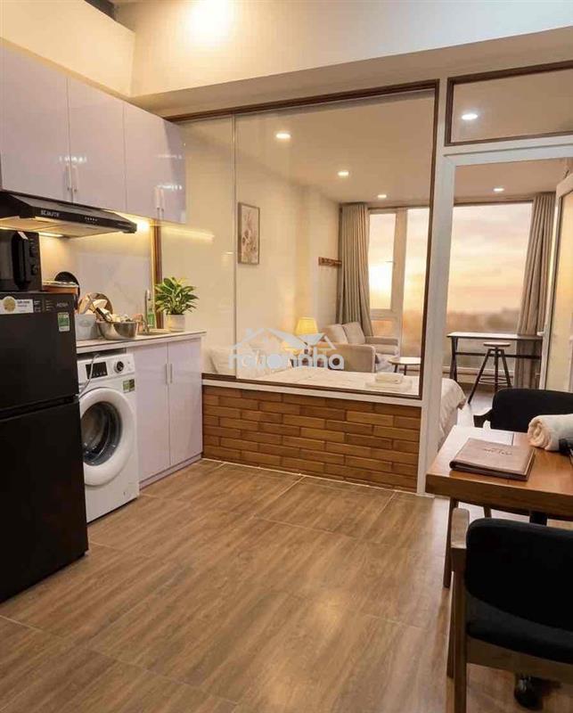 Căn hộ 1pn mới 100% máy giặt riêng mặt tiền tô hiến thành quận 10