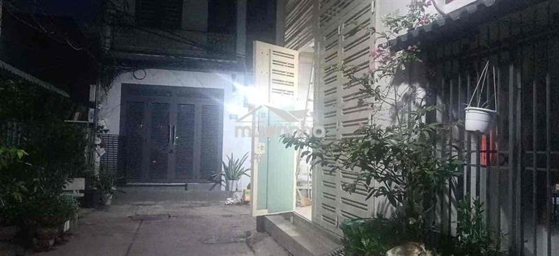 Cho thuê nhà nguyên căn hai mặt tiền hẻm rộng bình trị đông bình tân