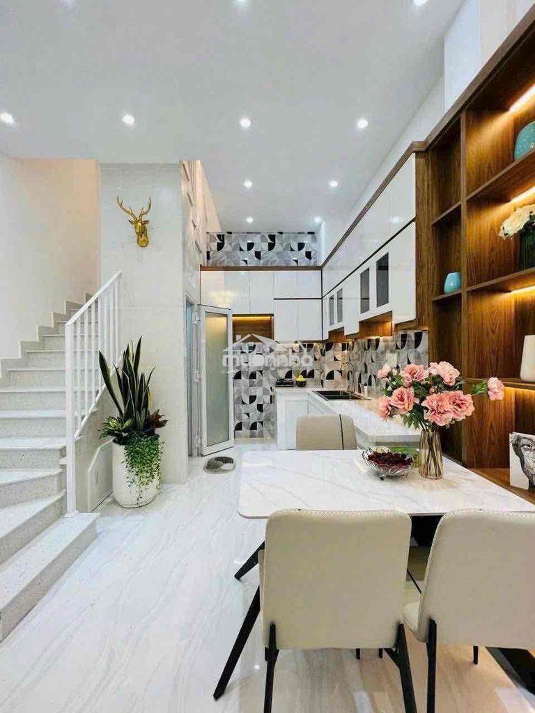 Cho thuê nhà 2lầu 3pn full nội thất 248 đường số 8 p11—-14tr - 2