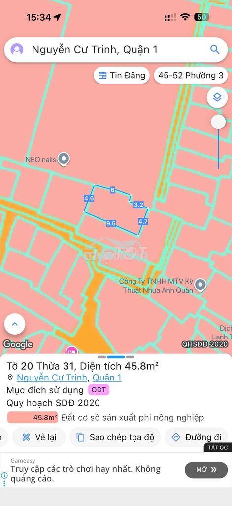 Hh cafe cho ae mg. bán nhà ng cư trinh q1. (32m2) 3tầng shr-hc giá rẻ - 2