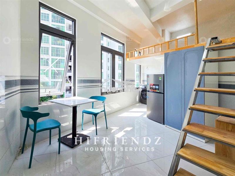 Phòng duplex cửa sổ trời, full nội thất, gần lotte mart, himlam quận 7