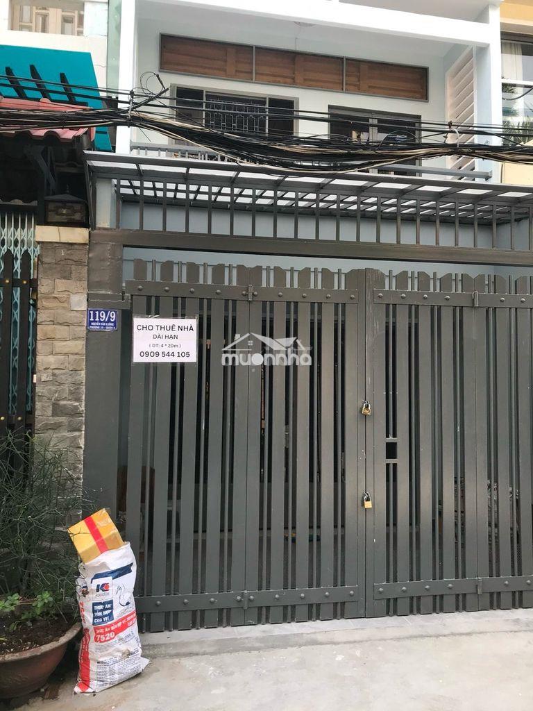 Cho thuê nhà nguyên căn quận 6 – hẻm xe tải, khu dân cư yên tĩnh