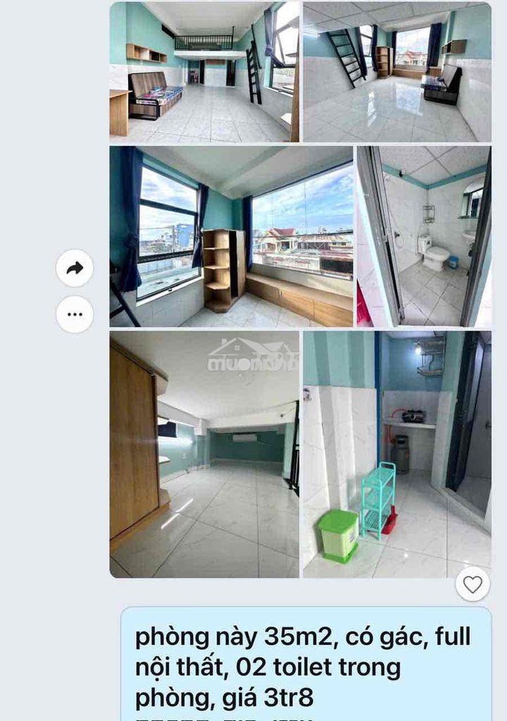 Phòng trọ đẹp, rẻ, 1tr7, 2tr, 3tr8, 24/24, free wifi, thg máy - 2