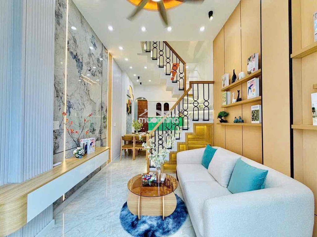 Bán nhà 5tỷ non hẻm xe hơi thông trần bá giao - 3