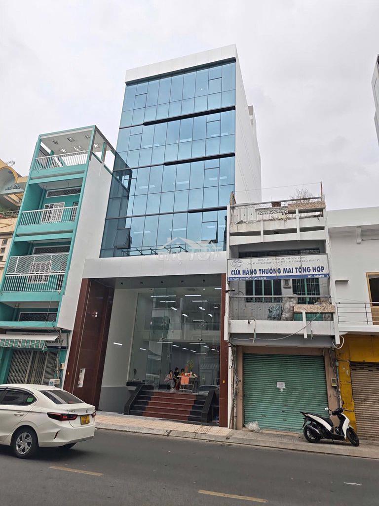 Cho thuê nhà mặt tiền 8m x 20m phạm đình hổ, p. bình tây (p.2, quận 6)