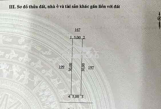 Bán lô đất mặt tiền becamex chơn thành: 5x30m