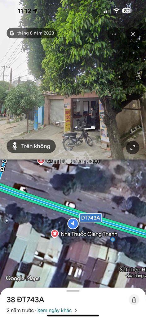Bán nhà đường dt743a nội hoá ii