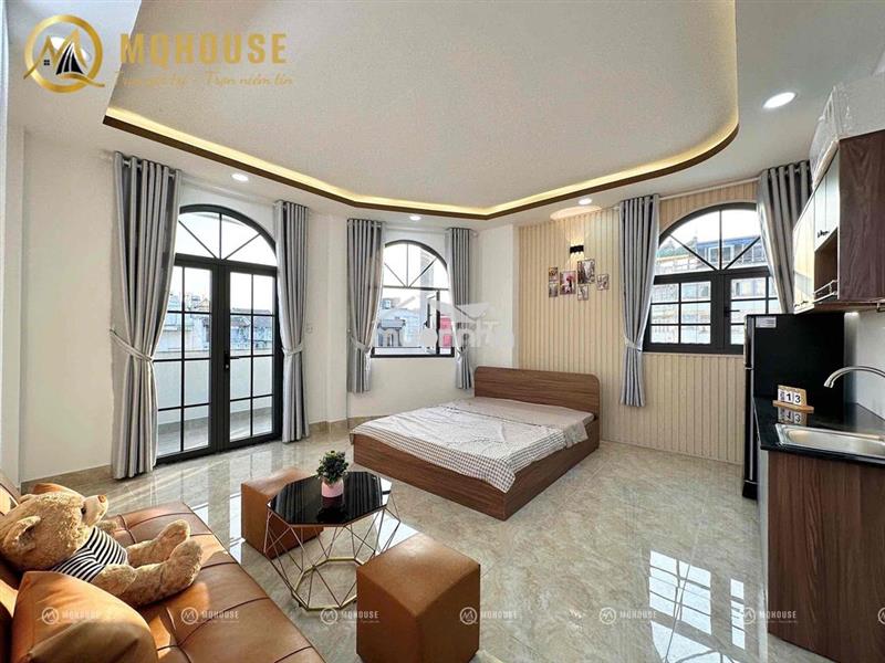 Studio ban công rộng 40m2 | view thoáng | ngay ngã tư xã