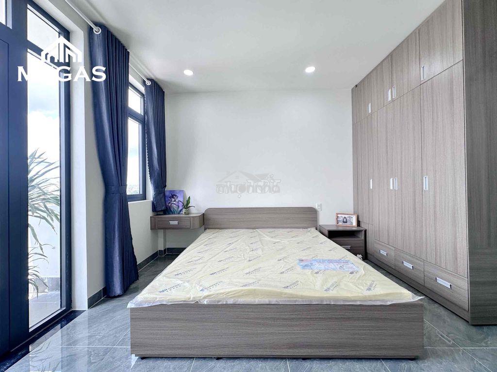 Cho thuê 1pn ban công cầu số 6 hoàng sa - 2