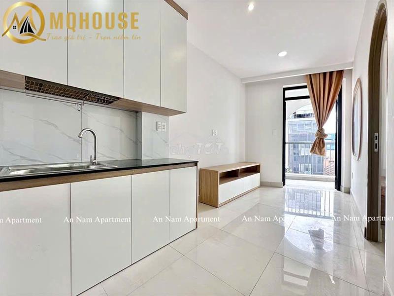 1pn 1pk ban công 40m2 gần ngã tư bảy hiền - khu bàu cát