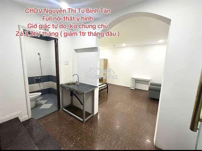 Phòng mới full nội thất đường nguyễn thị tú bình tân