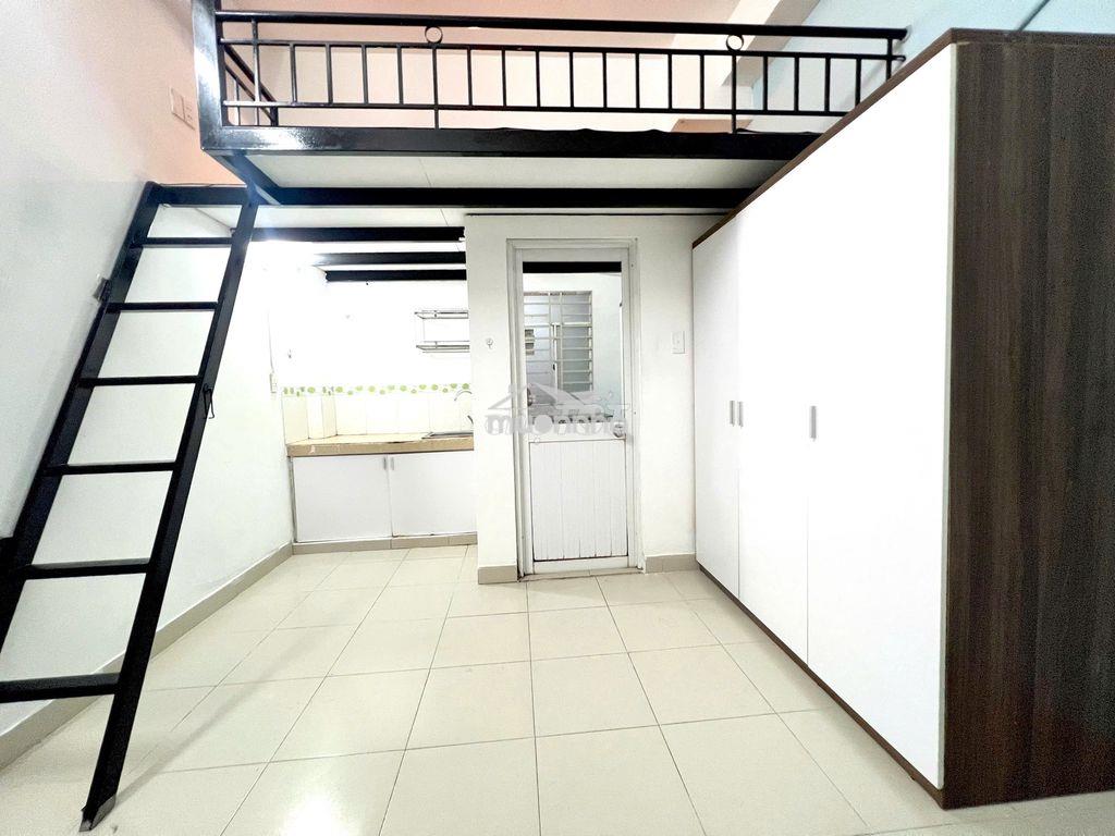 Cho thuê phòng trọ bình thạnh rộng 25m2 có gác cao máy lạnh tủ quần áo - 4