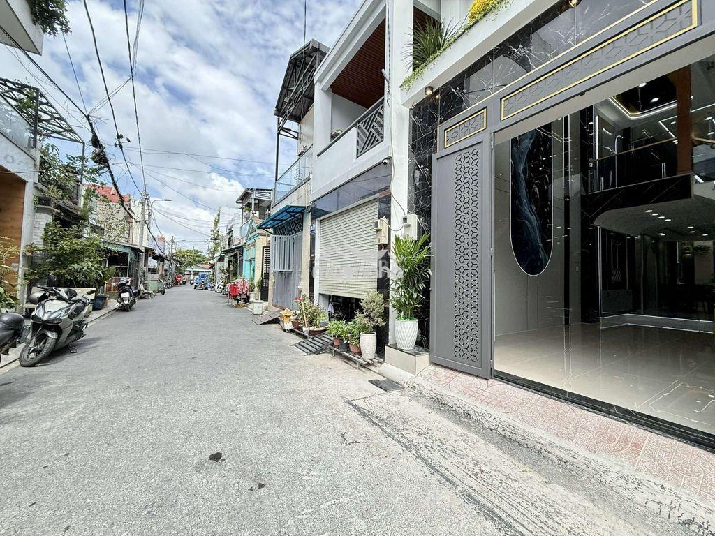 Cặp siêu phẩm ngang 5m xây 4 tầng ô thang máy. đ.song hành.trung chánh - 2