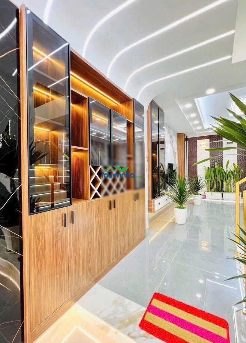 Bán nhà 4.11m x 13.08m xây mới 4.5 tầng full nội thất hẻm 8m thông kdc đồng bộ đường nguyễn ảnh thủ - 3
