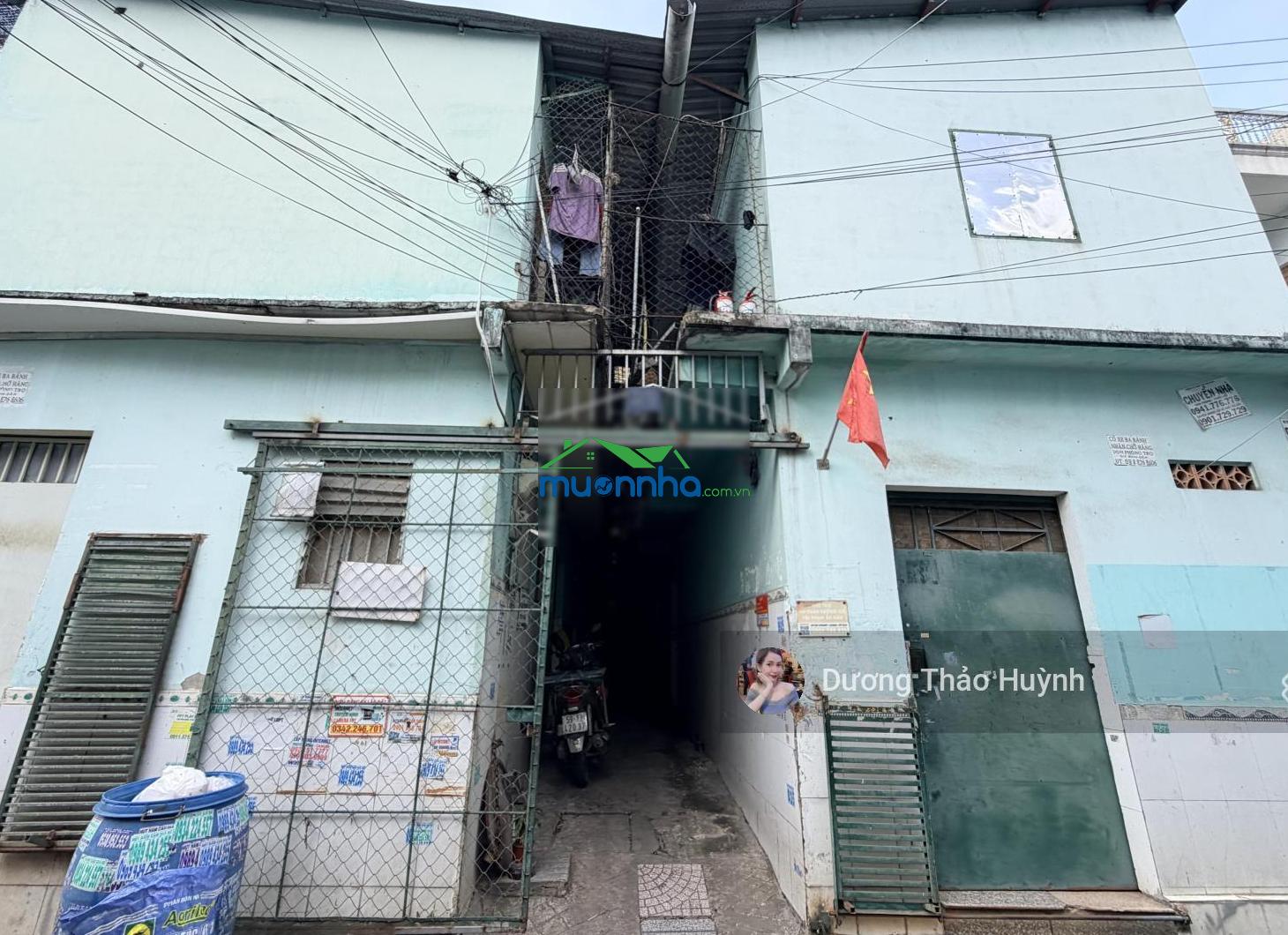 Ngay hoàng diệu 2 - bán chdv 12 phòng 183m2 = 9x20m thu nhập 45 tr/th - đường 6m thông có tl tốt - 3