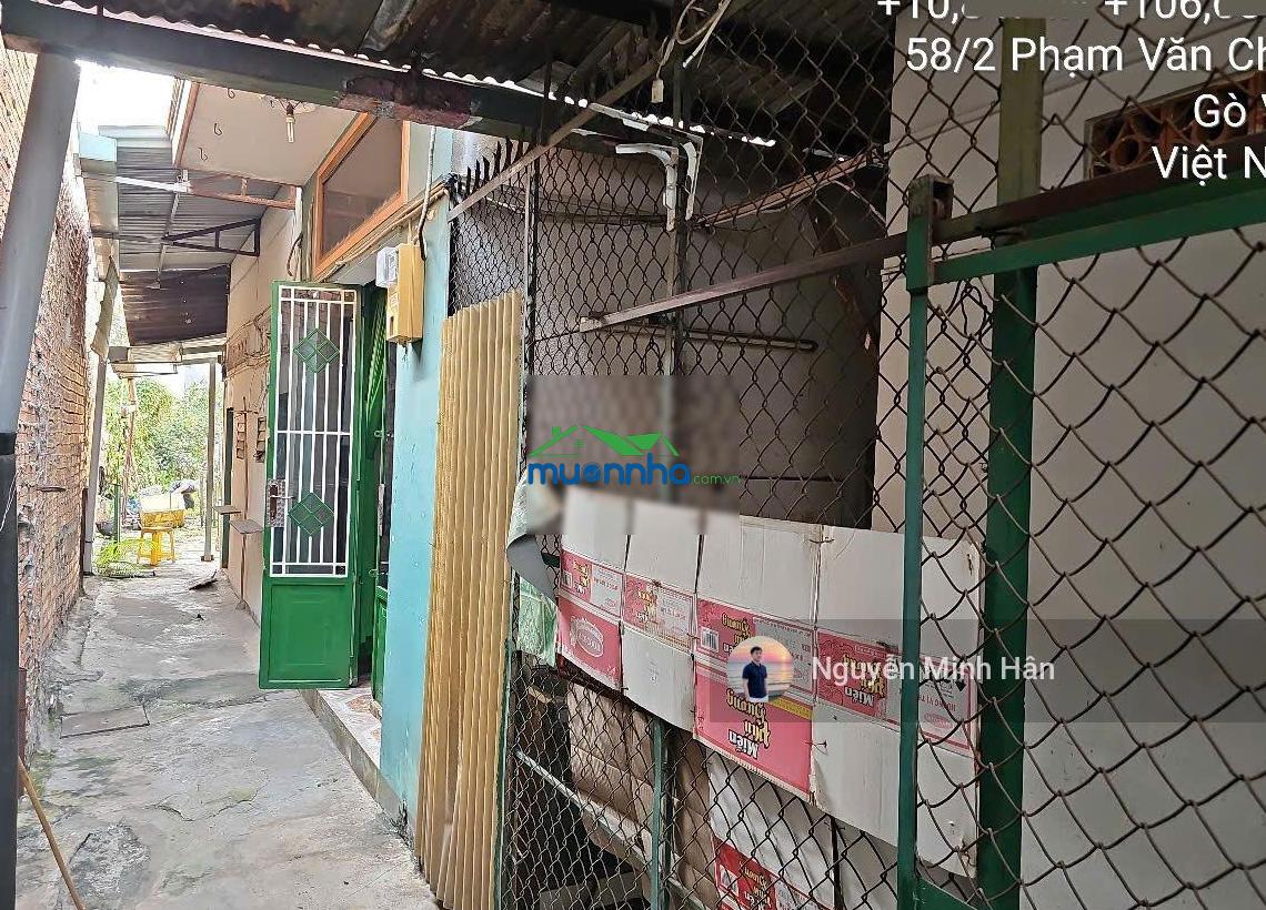 57tr/m2 đất odt 100% nhà c4 hxh 252 phạm văn chiêu p9, 5,75x47m cn 280m2 giá 16,3 tỷ tl