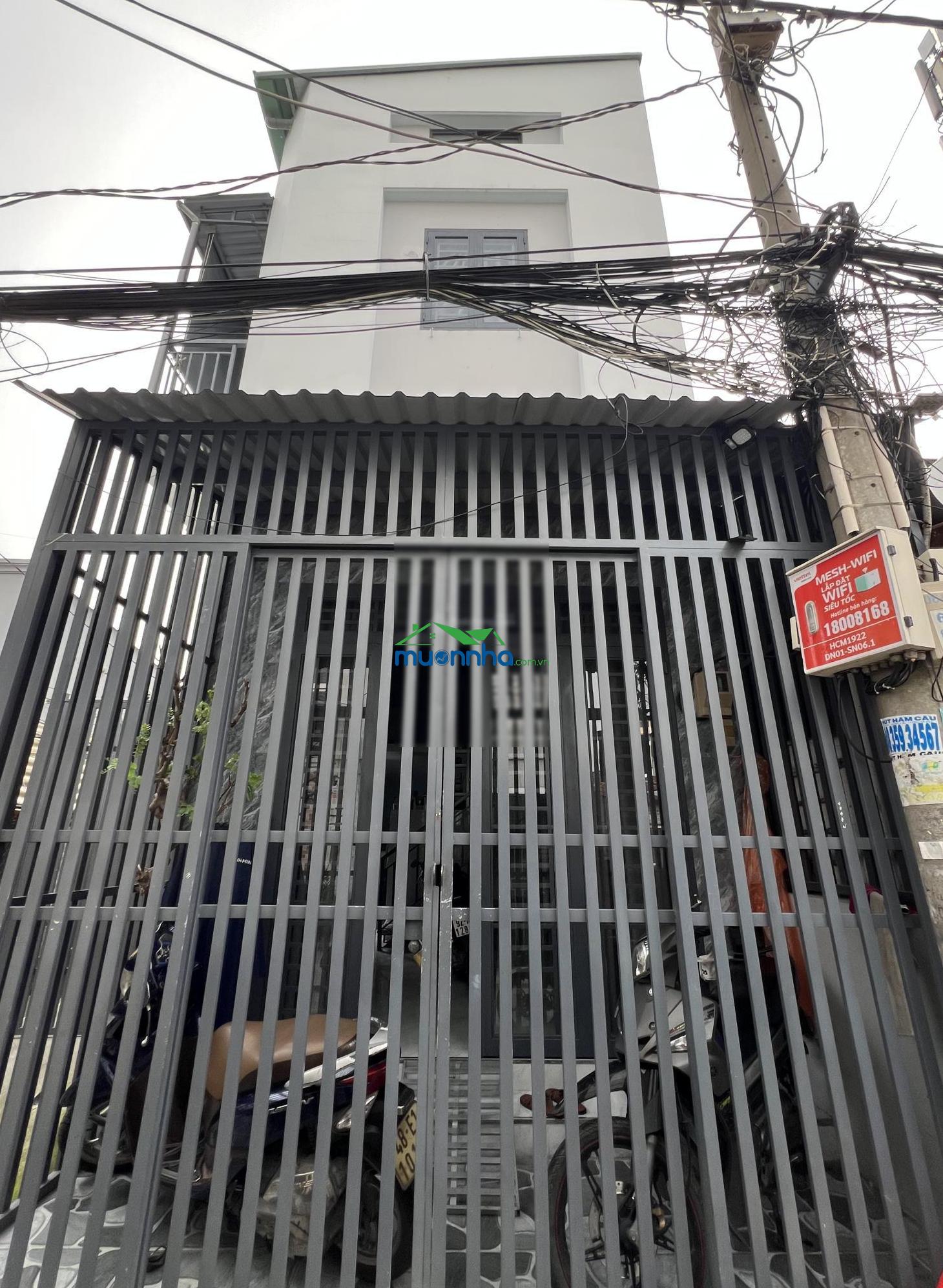 7 tỷ 8 - hẻm 1250 - huỳnh tấn phát - chdv 2 tầng - 5x19,1m - 25 triệu/tháng (xem video) - 2