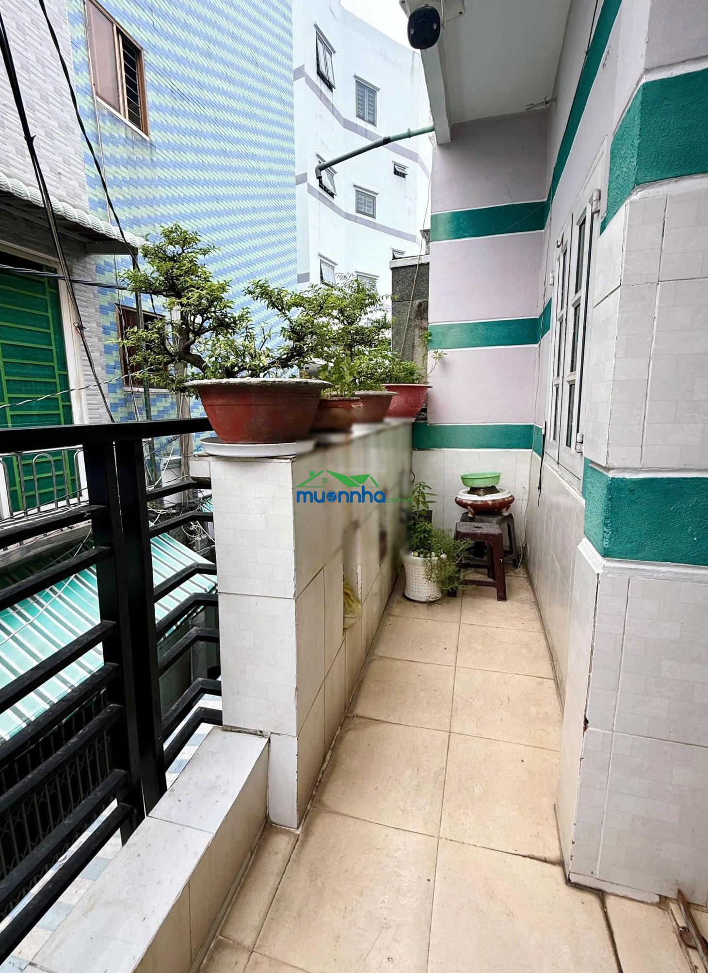 Nhà 1 lầu hẻm 5m sát mặt tiền bà hom (4.3x16) 57m2 gần chợ phú lâm q6 - 3