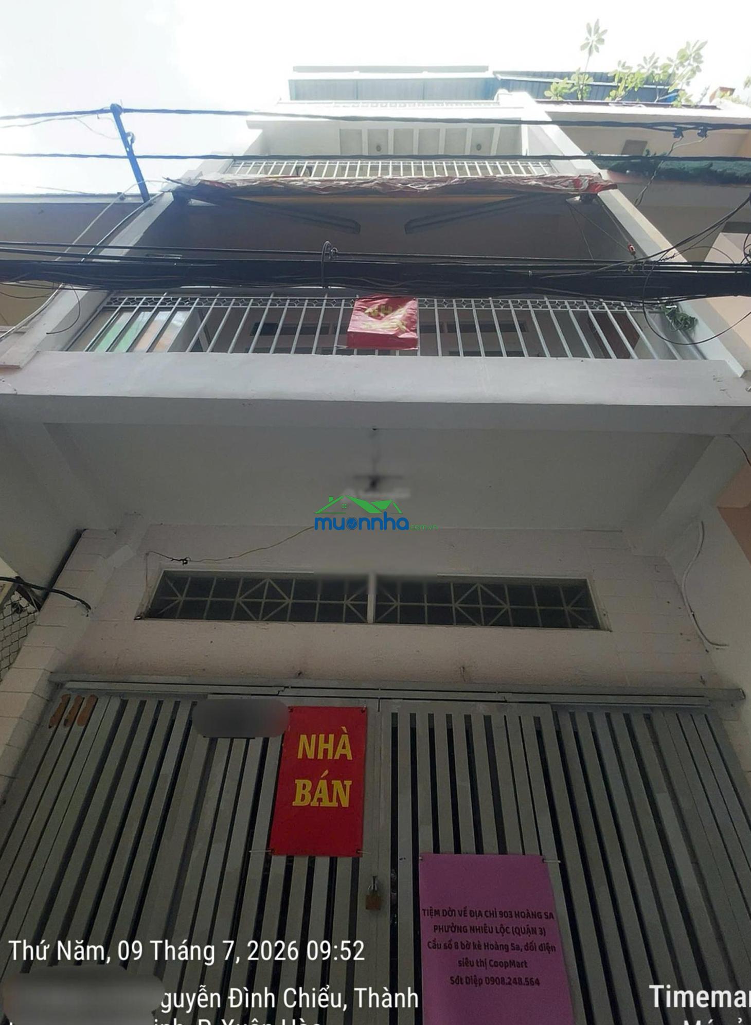 Quá rẻ! nhà nguyễn đình chiểu, quận 3. hẻm qh 5m - 4 tầng (nở hậu). phù hợp ở. chỉ 8,3 tỷ - 3
