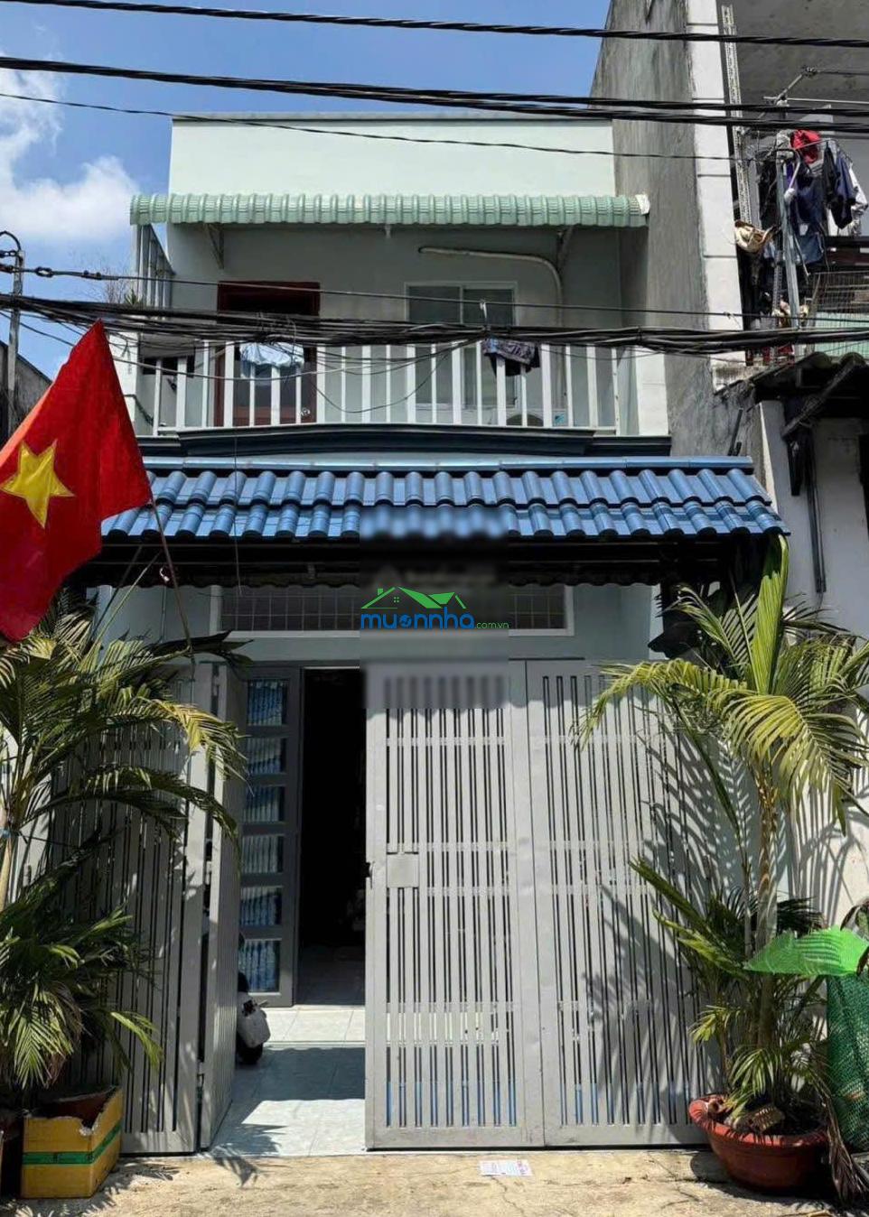 4x13, nhà có 1 lầu đúc, hẻm 8m thông đường số 4, giáp gò xoài - 2