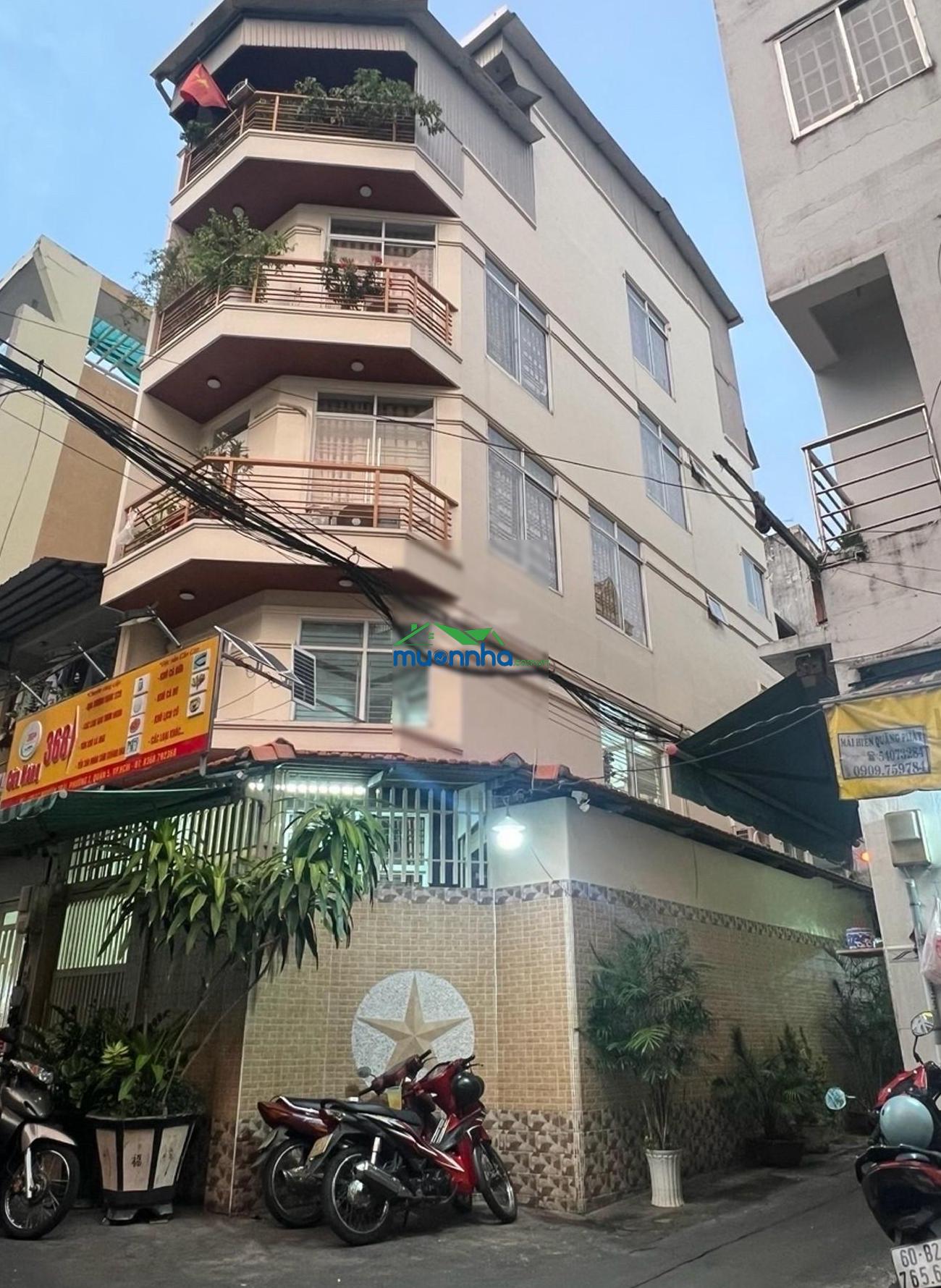 Bán nhà 5 tầng hẻm xe hơi thông nguyễn trãi p7 q5 - 5x13m 75m2 vài bước ra mt, giá chỉ 12,x tỷ
