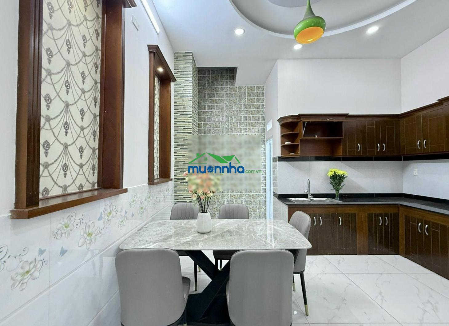 Nhà phố nở hậu 4,5m x 15m, xây 3 lầu hẻm xe hơi đường hiệp thành 13 - 2