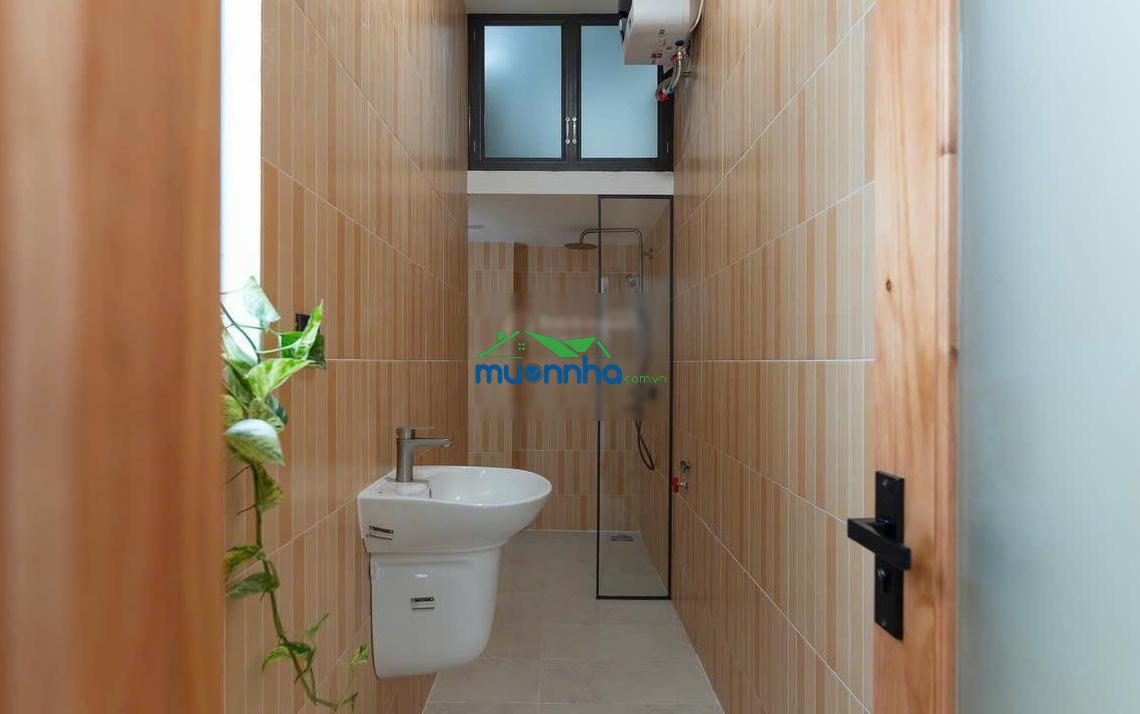 Nhà phong cách châu âu tông màu cam chủ đạo, 2 lầu full nội thất hóc môn, hẻm xe hơi 8m - 3