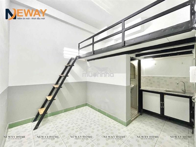 Phòng trọ có gác giá rẻ có cửa sổ trời sạch sẽ an ninh có thang máy