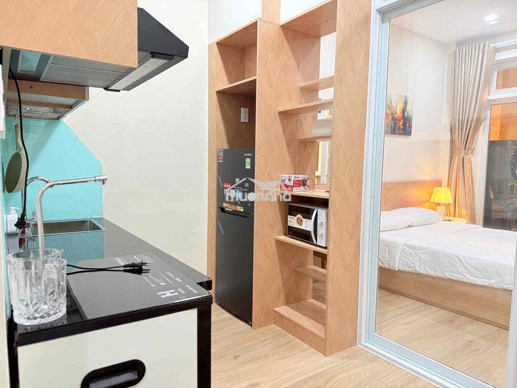 KHAI TRƯƠNG CĂN HỘ DỊCH VỤ MỚI 100%,NGAY CV LÊ VĂN TÁM,HỒ CON RÙA,45M2 - 4