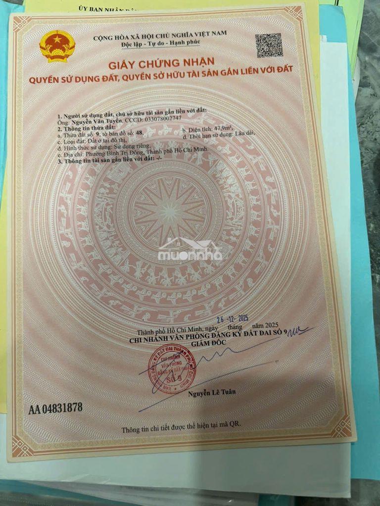 🏡 Bán nhà mới xây – giáp tân phú, gần đầm sen 🏡 - 4