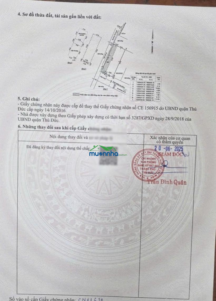 Nhà đg 22. phường linh đông - trệt 1 lầu 3pn 3wc 1pk 1 bếp - dt 82m² - cn 55.4m² giá 6,9 tỷ
