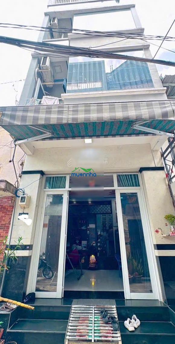 Bán nhà xe hơi đậu cửa khu vip bông sao p.5 q.8 - 4m-7m - 4 tầng btct nhỉnh 4,98 tỷ
