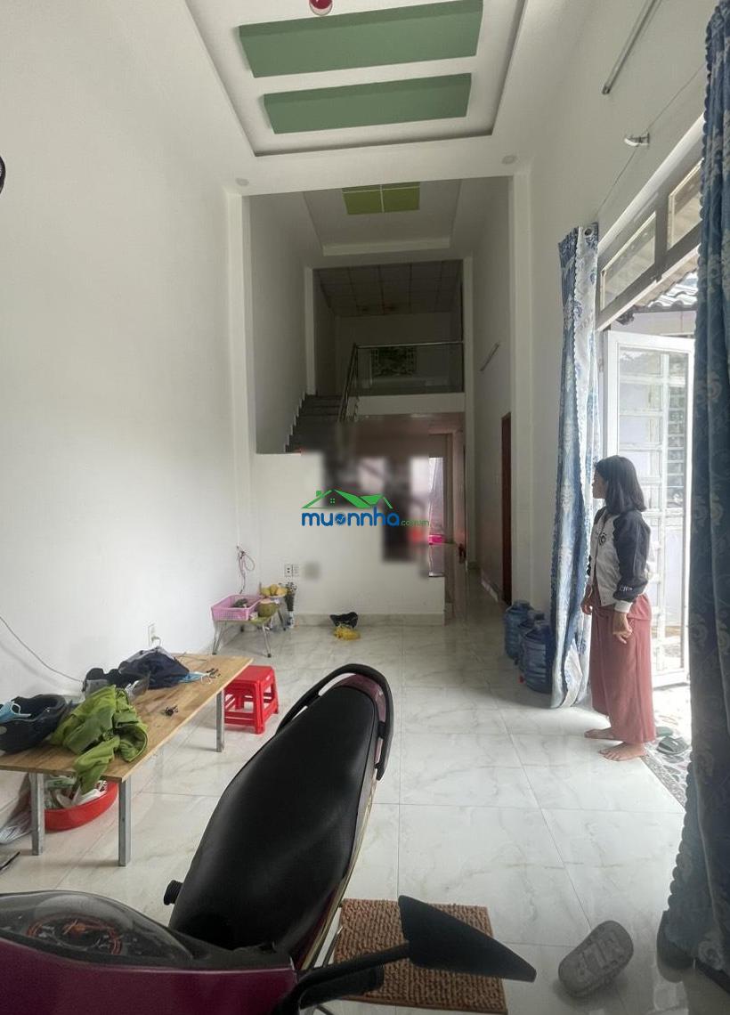 Bán nhà trệt lửng, 6x14m=85m2, đường huỳnh thị mài, sổ riêng, hoàn công, 3pn