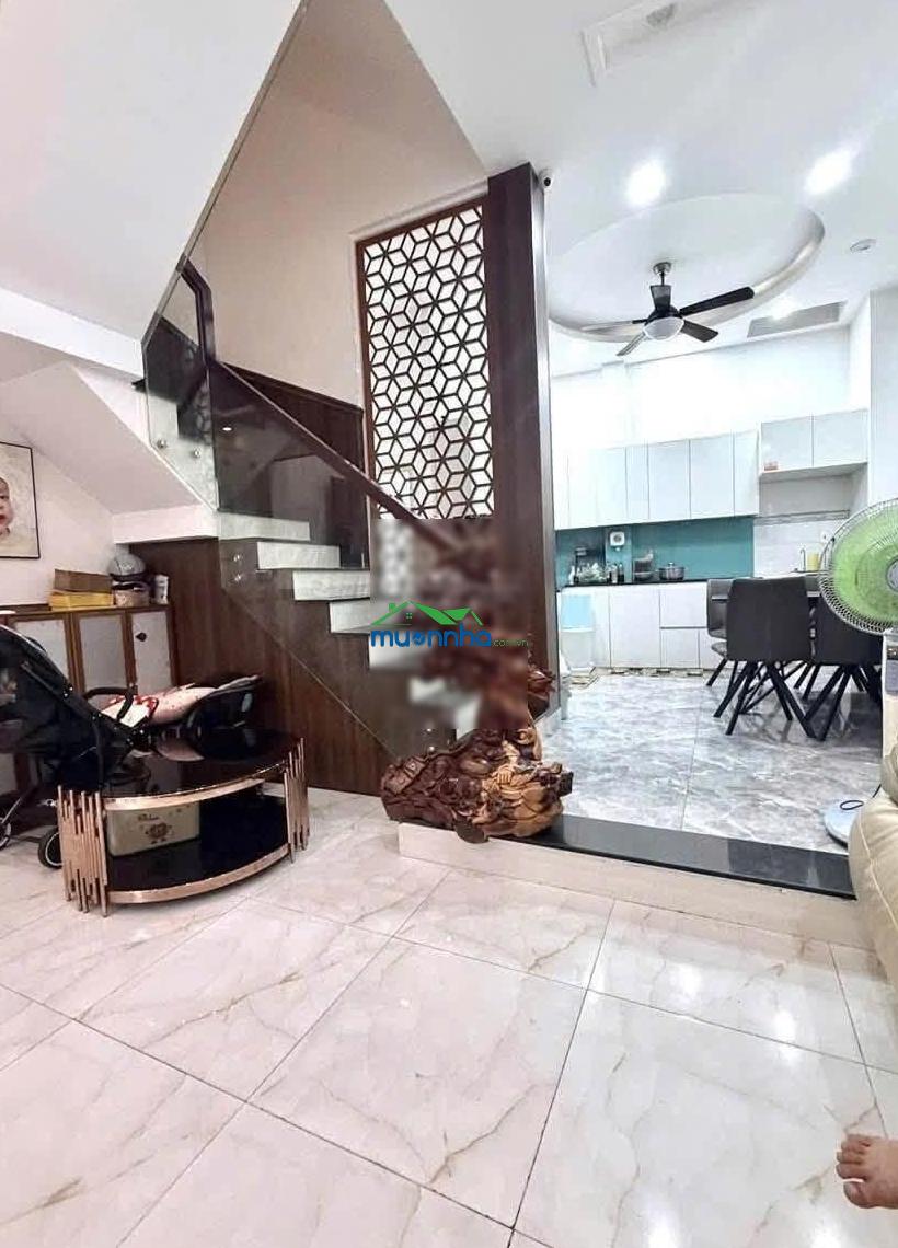 Cần bán gấp nhà 4 tầng đẹp, 52m², 4pn, đường xe hơi thông 10m, 6.6 tỷ tl chính chủ - 2
