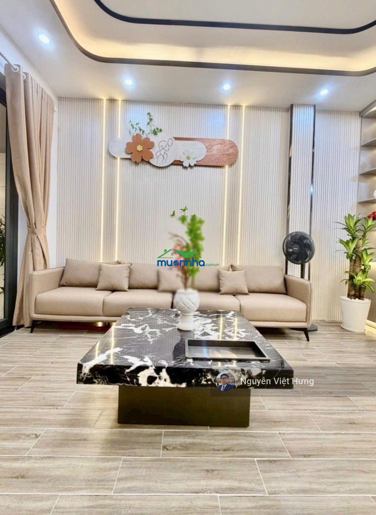 Bán nhà đẹp nhà bè, 100m2 thổ cư, full nội thất cao cấp, sổ riêng, hoàn công, chỉ hơn 4 tỷ - 3