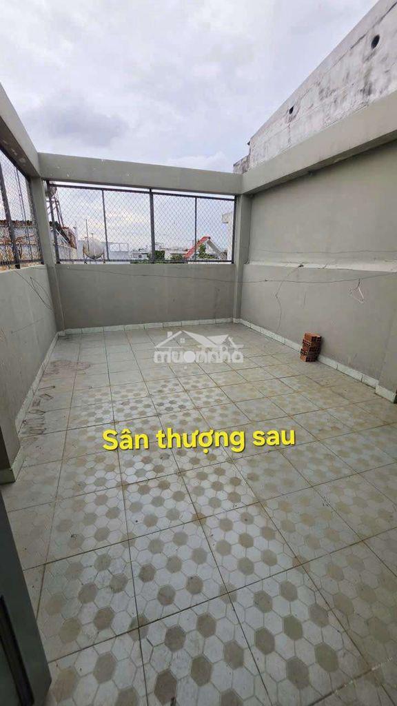 Nhà cho thuê tân hòa đông, bt (4pn 4wc) hẻm ba gác, nhà trống ở ngay - 3