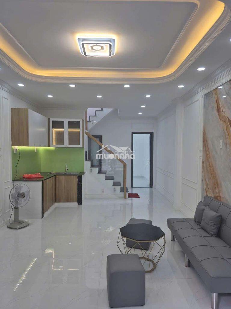 Bán nhà sổ hồng riêng đường gò xoài_ lê văn quới: 4mx12m 1 lầu, 4pn