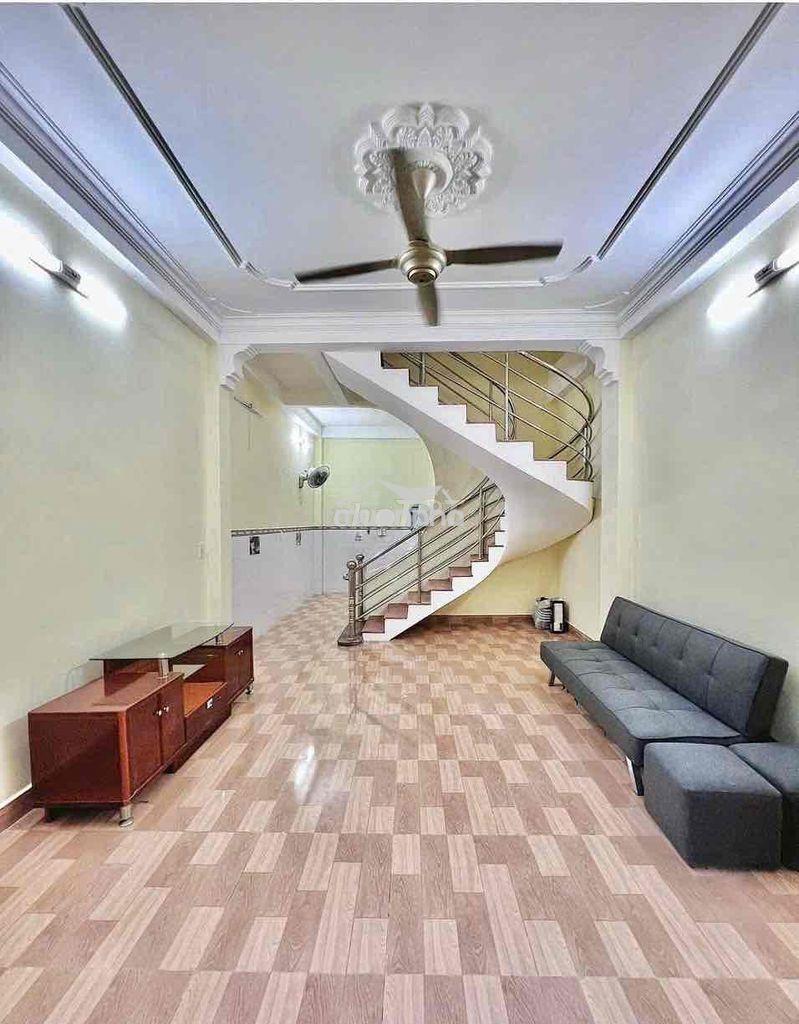 Nhà 1 trệt 2 lầu 5x12m có nội thất 3pn hẻm 62 lâm văn bền - 2