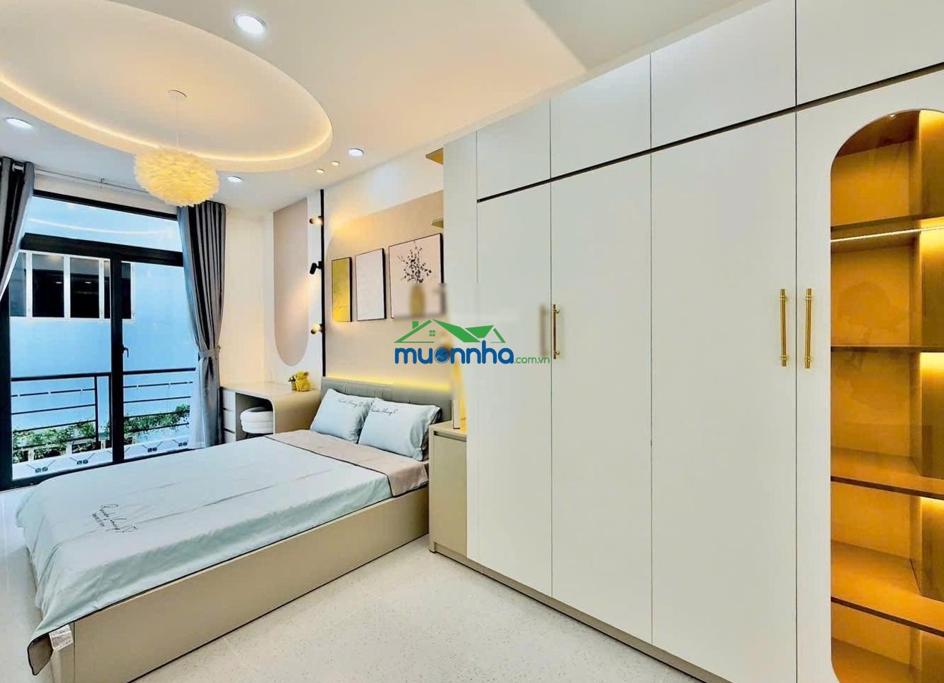 Nhà đẹp ngay nguyễn kiệm, phú nhuận, hẻm 4,5m 2,8 tỷ, đi bộ công viên gia định chỉ 5p, gần sân bay - 2