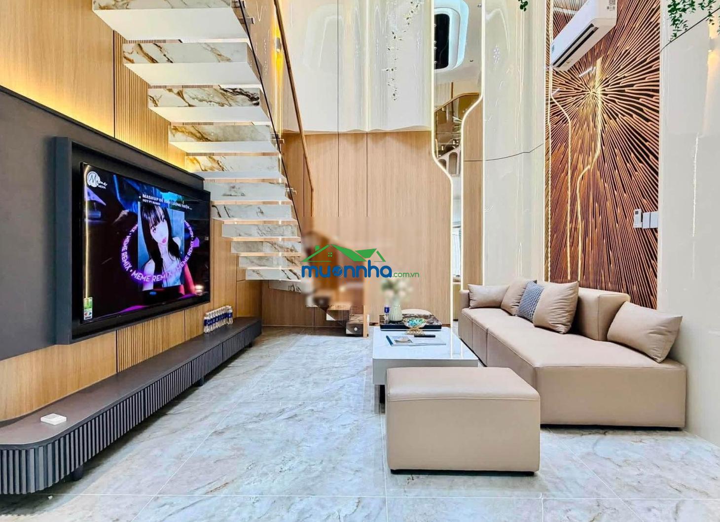 Siêu phẩm xây mới khu trung tâm, quang trung (phường 10) gò vấp - giá: 3,85 tỷ/61,5m2 (4,1x15m)