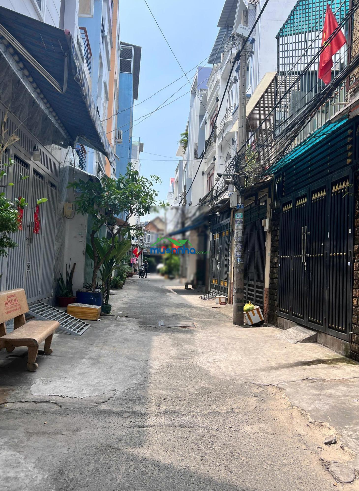 Bán nhà hẻm xe hơi đường vườn lài - diện tích: 4x13m - đúc 4 tầng - giá tốt: 7 tỷ