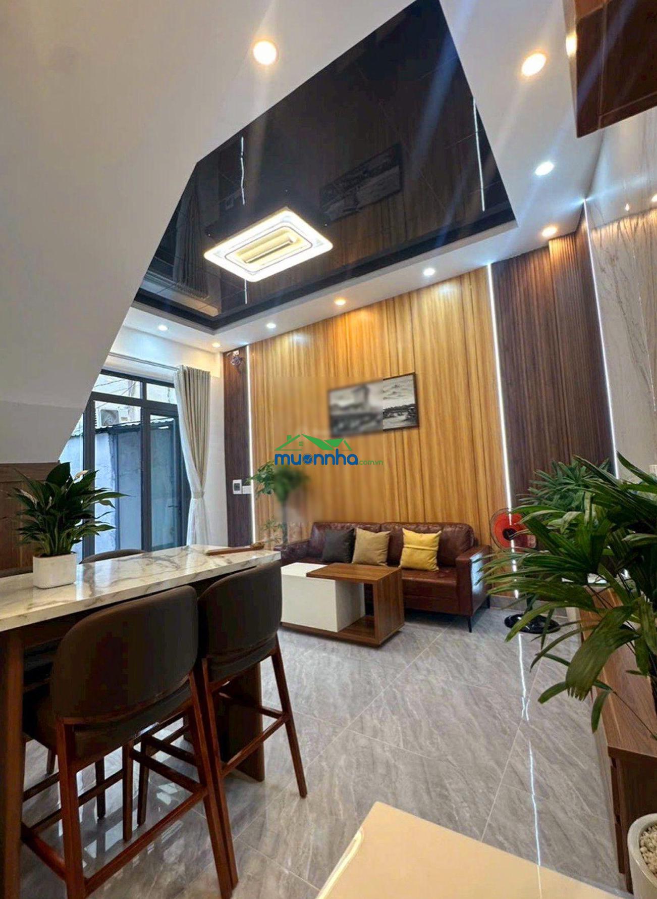 Bà hom quận 6 full nội thất 4,5x6m 3 tầng giá 5,4 tỷ có tl ngay vòng xoay phú lâm giáp aeon tên lửa