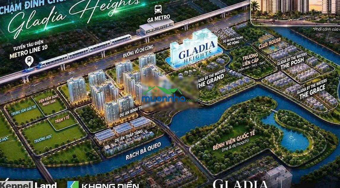 Hot hot! chỉ 30% nhận nhà - ra mắt gđ1 dự án gladia height của khang điền & kepple land - 4