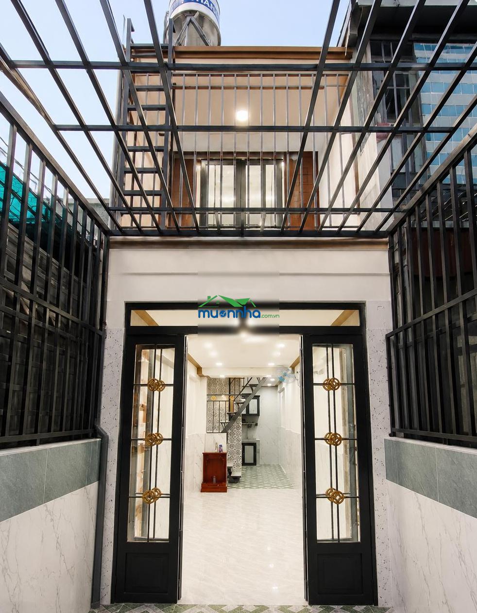 Nhà gần 30 m2, mới xây, nhỉnh 3 tỷ, hẻm thông, hỗ trợ vay 1,5 tỷ - 4