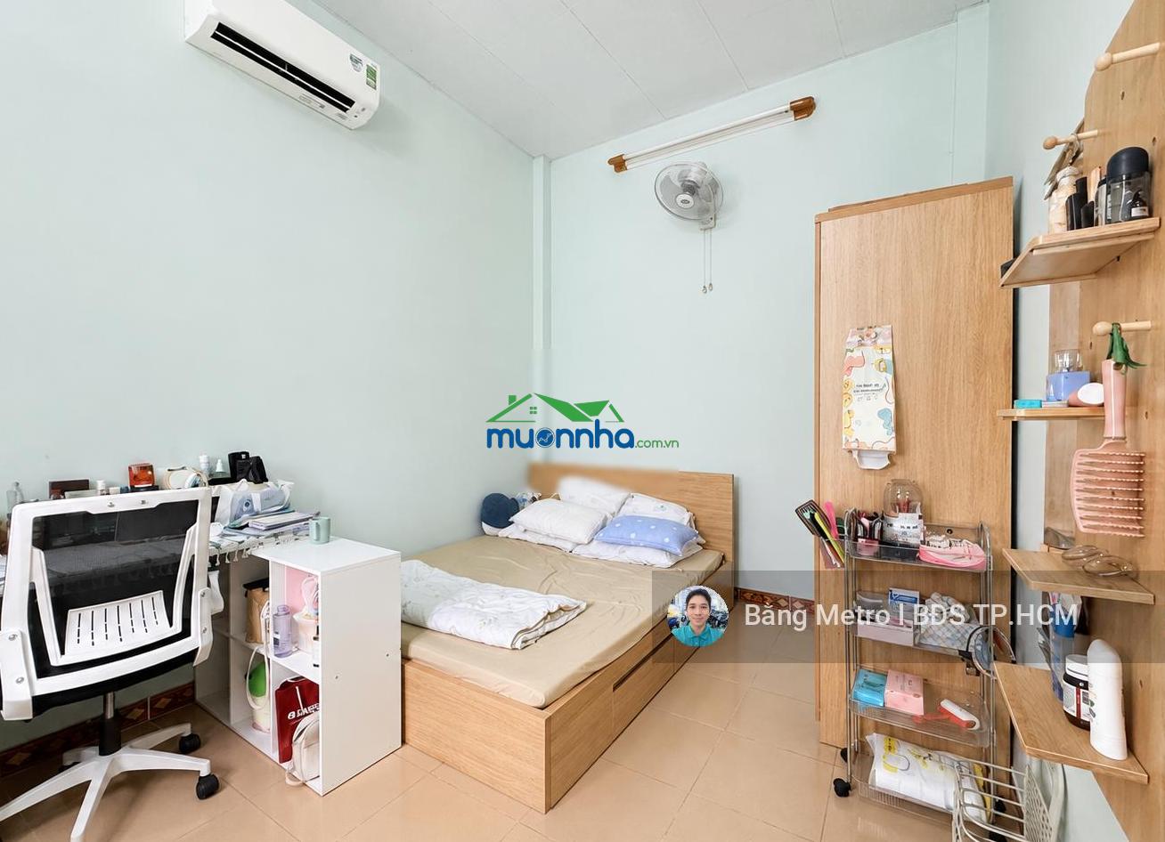 Ko có căn thứ 2, 4.39 tỷ, ô tô đậu cửa 70m2 ngang 4.5 mét 3pn, siêu thị metro / trần thị cờ q12