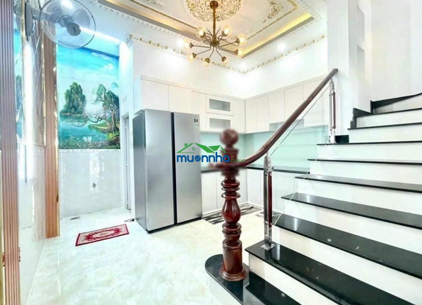 Nhà hẻm xe hơi, huỳnh tấn phát, nhà bè, ngay chợ phú xuân, 3 tầng, sổ hồng riêng, giá 5,4 tỷ - 4