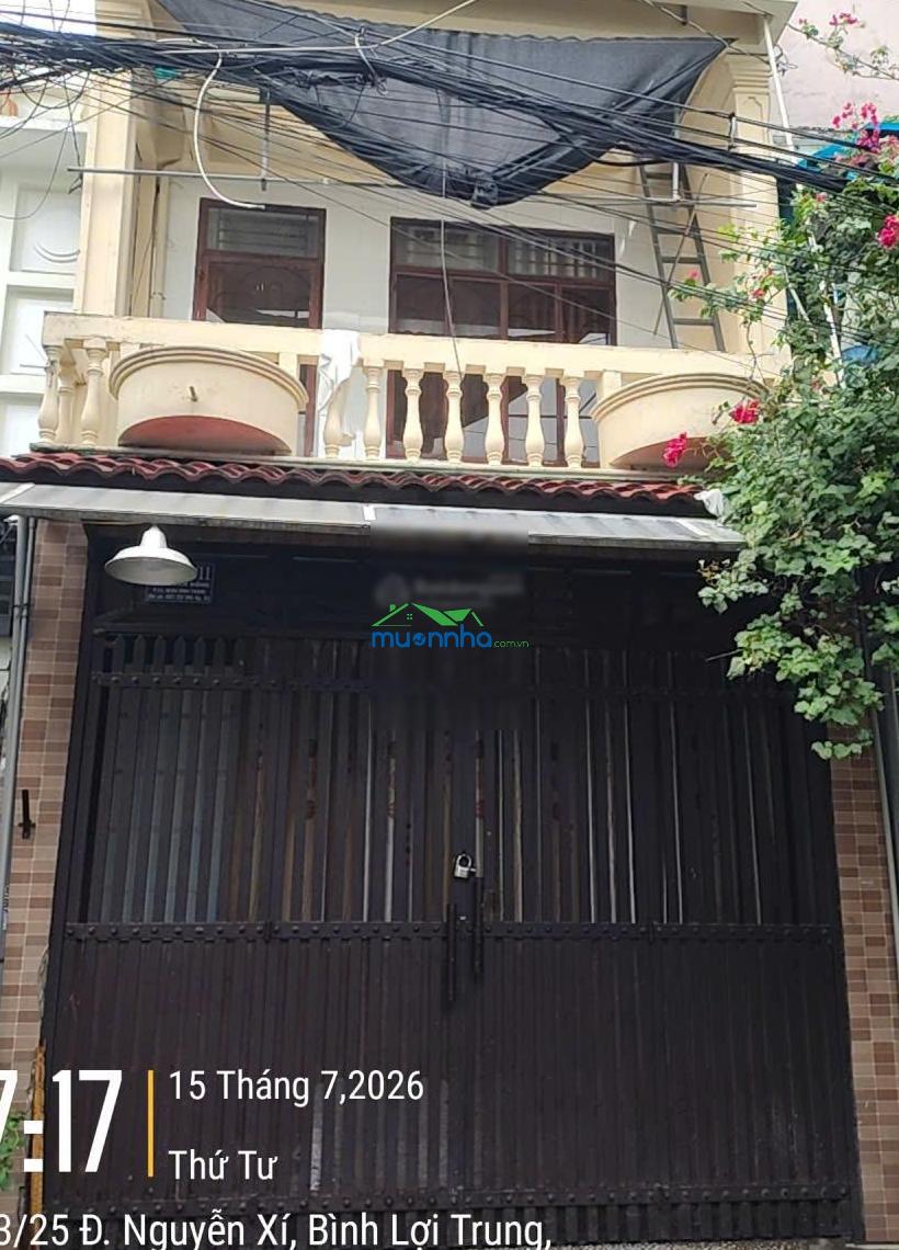 Cần bán gấp nhà hẻm 6m nguyễn xí. dt: 4x16m. vuông vức. trệt, lầu. giá bán nhanh 9 tỷ