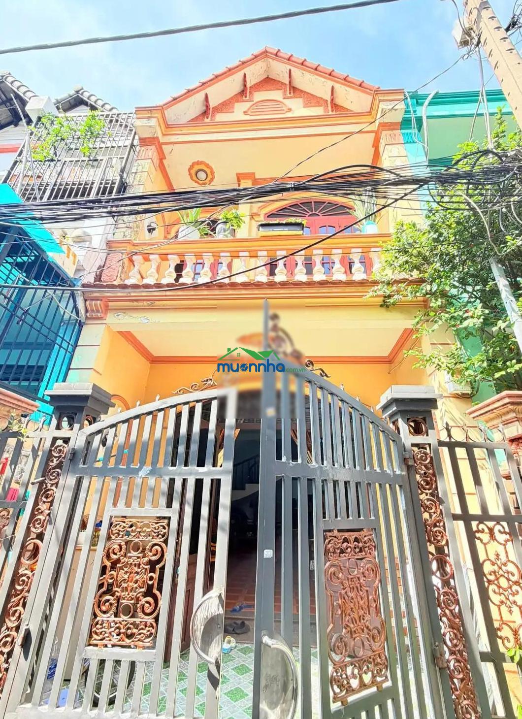 Diện tích lớn 70,6m² chỉ có 6,3 tỷ còn tl, dt: 4,4 x 16m, trần thánh tông, p15, tân bình, kc 3 tầng - 2
